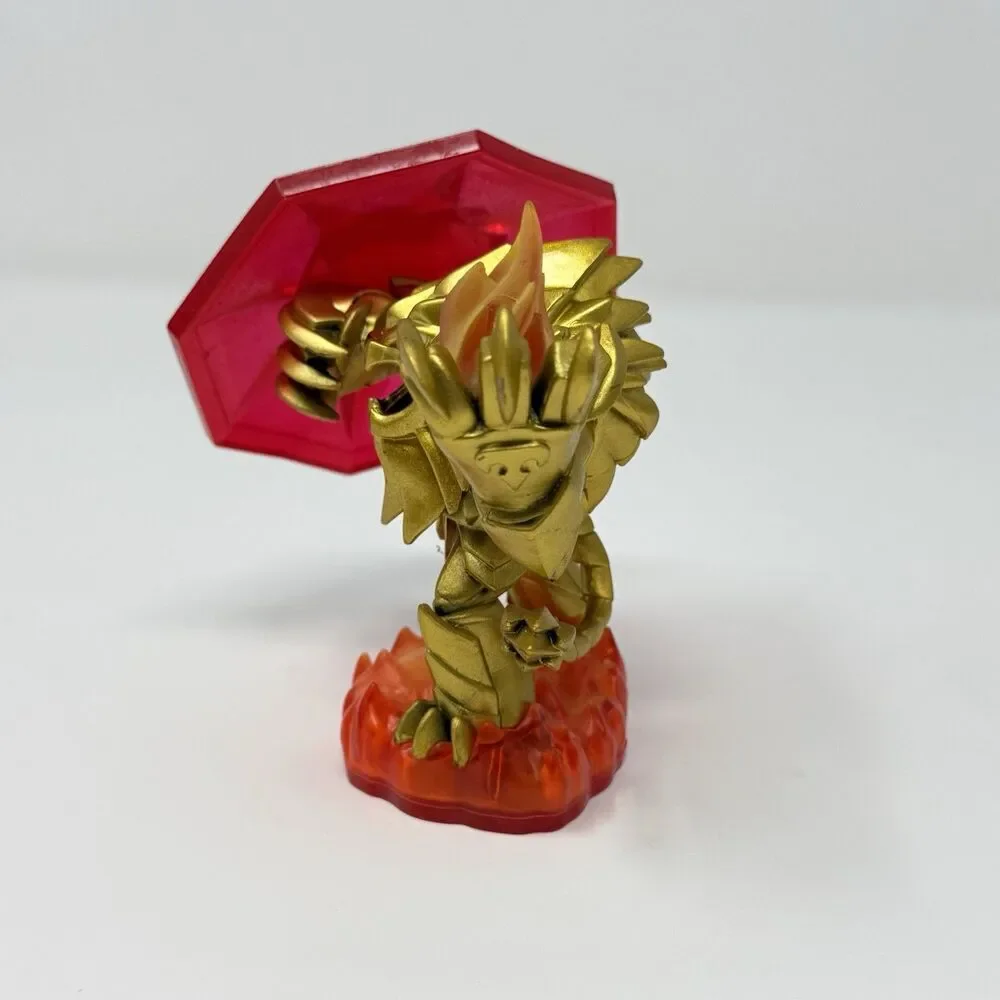 Skylanders Trap Team Wildfire Gold Lion Red Shield Figure 84993888